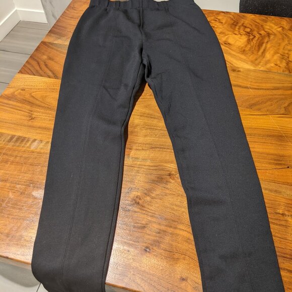 Uniqlo - U Sweat Pleated Leggings Pants 443247 | Large | Black - Picture 7 of 9
